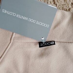 Dociote Beige Dog Winter Coat